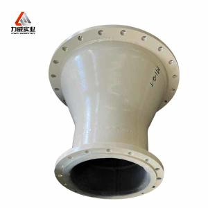 Wholesale High Abrasion Resistance Rubber Lined Reducer 25-2000mm Flange Connection Or Couplings from china suppliers