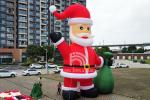Inflatable Santa Claus 20ft 26ft 33ft High Christmas Decorations Blow Up Santa