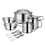 304 Stainless Steel Outdoor Multifunctional Multi Person Camping Picnic Set