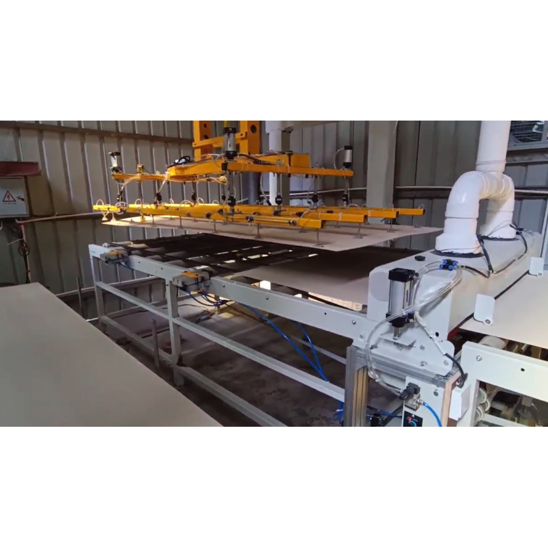 Composite Board Stacking Three Axis Robotic Palletizer with Auto Feed System