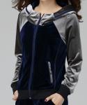 Fashion Street Style For Women Velour Tracksuit