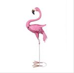 Creative Iron Pink Flamingo Garden Decoration