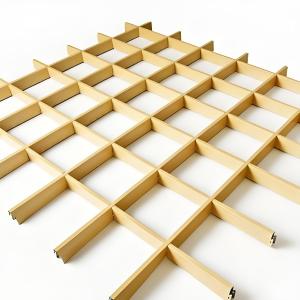 Wholesale Open Cell Aluminium Grid Ceiling System Metal Decorative Suspended Ceiling Panels from china suppliers