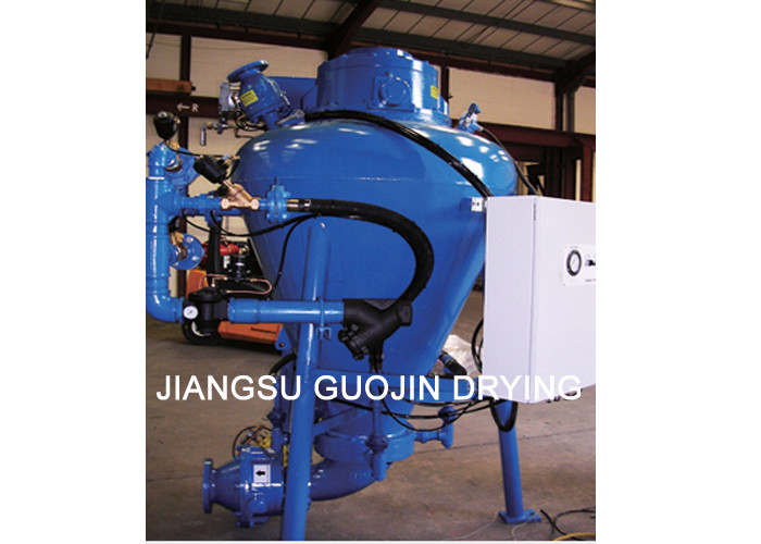 Large Capacity Dense Phase Pneumatic Conveying System PLC Controlled