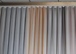 Gold Color Facade Decorative Metal Coil Drapery Spiral Weave Curtain
