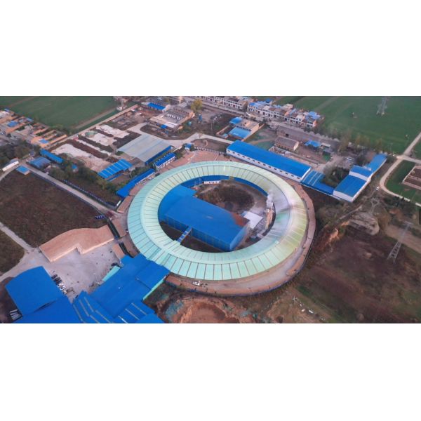 7.2m Section Rotary Kiln Brick Plant To Burning Clay Bricks With 1 Year Warranty