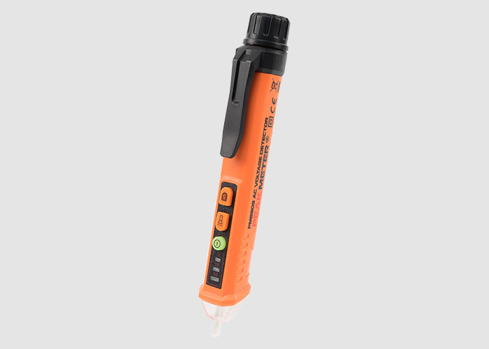 Current Measurement Contactless Voltage Detector Sound / LED Alarm High Safety Standard