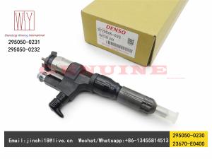 Wholesale Denso Genuine and New Fuel Injector 295050-023#, 295050-0230, 295050-0231, 295050-0232 FOR HINO 23670-E0400 J08E ENGINE from china suppliers