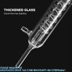 Distillation Chemistry lab Glassware Tube Glass Chemistry Laboratory Tube Allihn