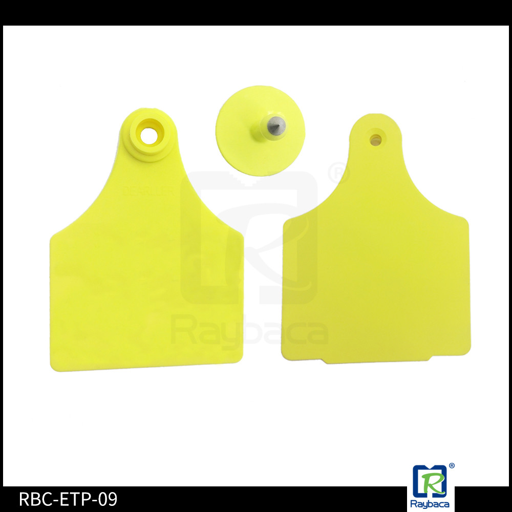 Polyurethane Material Custom Ear Tags For Arge Or Medium Size Livestock