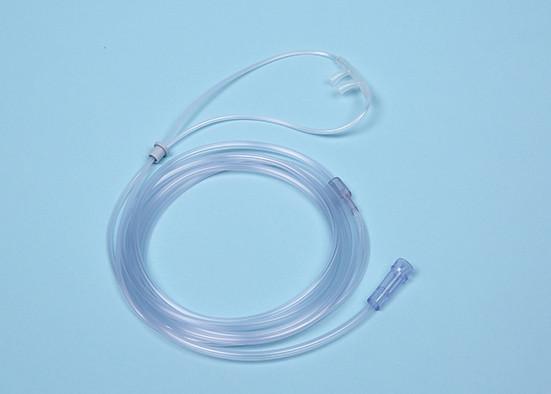 Two Tip Nasal Airway Tube Cannula Anesthesia Disposables with 7ft Tubing over