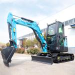Compact Reliable TE-35s Mini Hydraulic Excavator With 0.09m3 Bucket Capacity