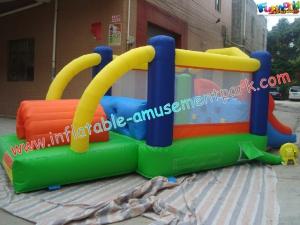 Wholesale Commercial Grade PVC Tarpaulin Inflatable Bounce House Blower With Slide from china suppliers