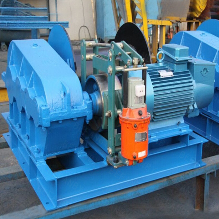 Single Drum Transfer Cart Accessories Electric Power Vertical With Crane