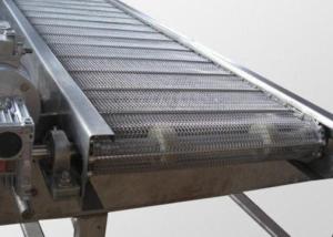 Wholesale 1 1.5 2 Meters Wide 304 Stainless Steel Chain Mesh Belt For Industrial Transportation from china suppliers