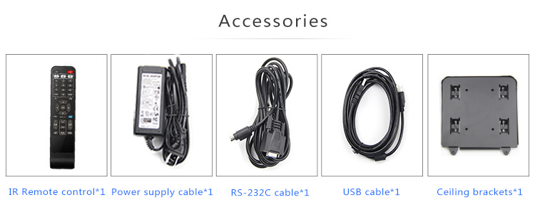Support 3G-SDI Interface Video Conference Camera Placed Desktops Ceilings Camera
