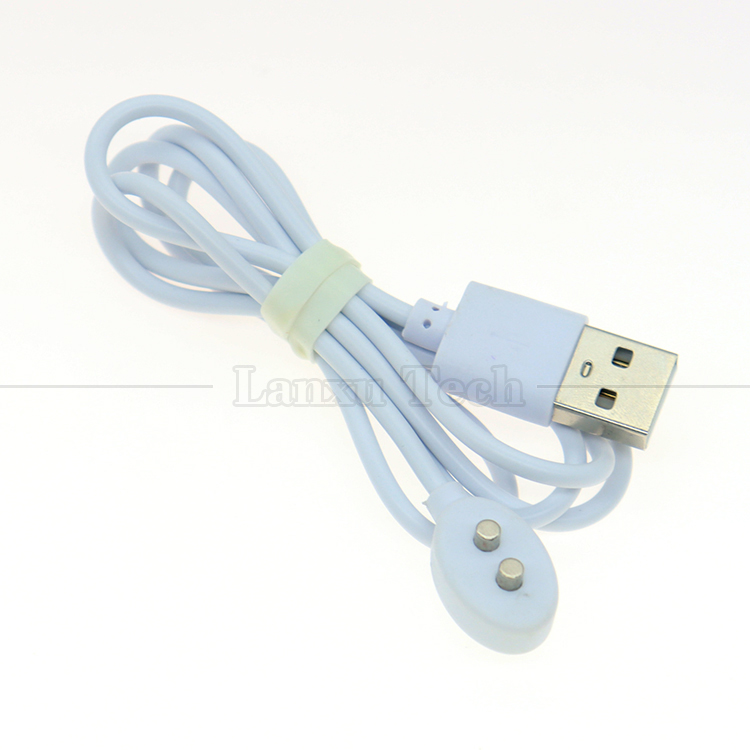2 PIN USB Magnetic Electric Toothbrush Beauty Instrumennt Adult Sex Toys Vibrator Charger Cable