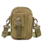Cross Body Tactical molle mobile phone bag pouch for outdoor hiking