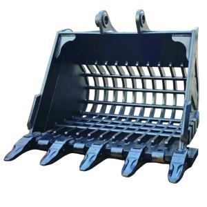 Wholesale Selling 6-10 ton excavator skeleton bucket at right price and suitable for sany, komatsu, hyundai, PC excavators. from china suppliers