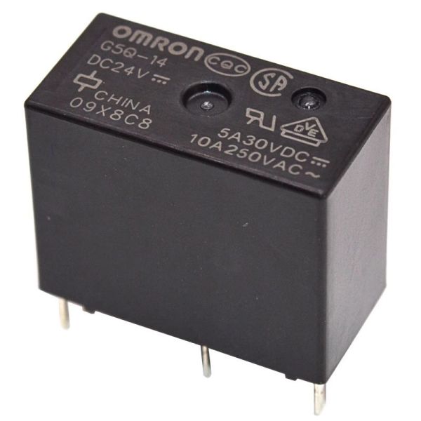 1 Pole Miniature Power Relay 10A Switching Capacity G5Q-14