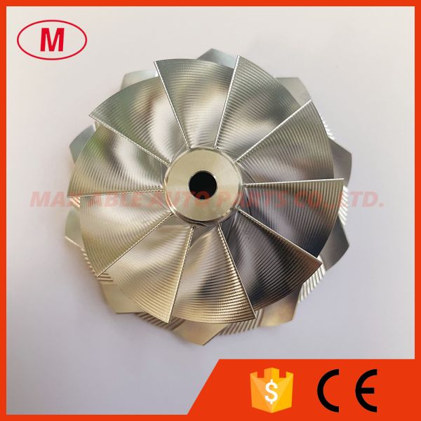 GT3584R GEN II Reverse 10+0 Blades Point Milling 67.30/84.44mm Turbo Milling/aluminum 2618/billet Compressor Wheel