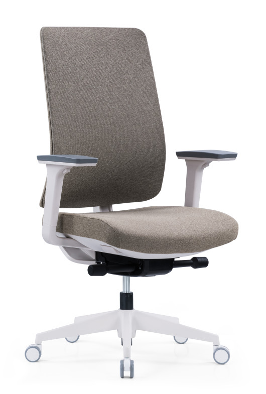 Ergonomic Blue Rotating Fabric Mesh Office Chair With 3D Lifting Armrest