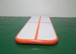 Orange Small 3m / 10ft Gymnastics Equipment Tumble Track Inflatable Air Track