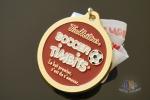 Personalized Soccer Zinc Alloy Medal Running And Football Medallions