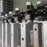2500-3500Kg 60MM Square Tube Boat Trailer Axles With Idler Hub