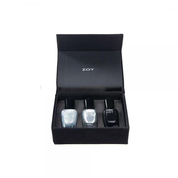 Custom Logo Nail Polish Packaging Box With Plastic Tray Material Recyclable