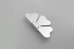 Zinc Alloy Electroplated Finish Furniture Wardrobe Door Knobs / Furniture