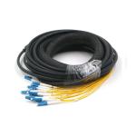 Outdoor RRU RRH FTTA CPRI Armored Cable LC Jumper 5G