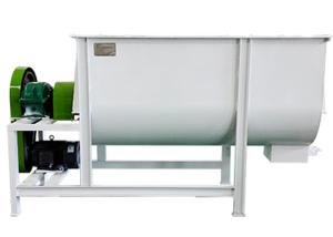 Wholesale Horizontal Livestock Feed Mixer Machine Single Shaft Ribbon Type For Farm from china suppliers