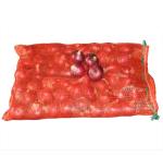 Durable Industrial Agriculture Red Pe Woven Bag 25 kg Onion Potato Mesh Bags
