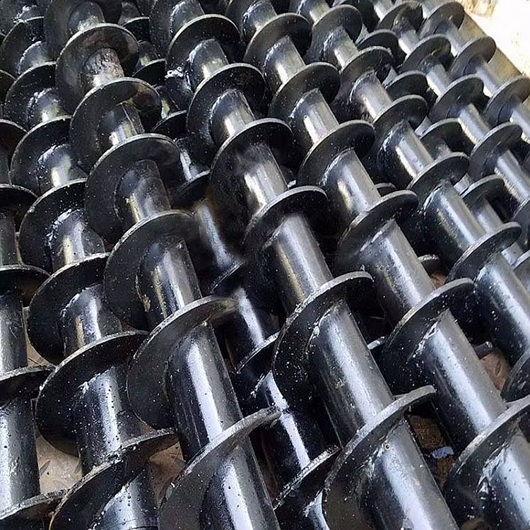 Twist Drill Pipe Length 1-6m Rotary Borehole Mining Machinery Parts Spiral Drilling Rod
