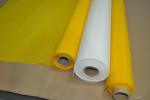 White Mesh Screen Material Polyester Printing Screen 200 Mesh / Inch