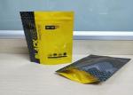 Dried Food Stand Up Pouch Packaging Zipper Top Clear Window For Nut Packaging