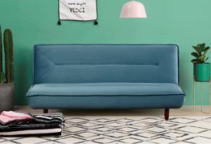 Wholesale Velvet Fabric Functional Sofa Bed Recycle Foam Material Solid Wood Legs from china suppliers
