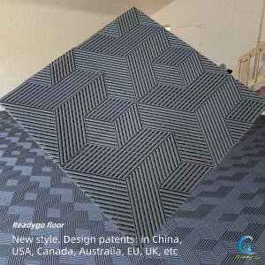 Wholesale Black Anti Uv Garagetrac Flooring Anti Aging Garage Floor Tile 2500Lbs Anti Impact from china suppliers