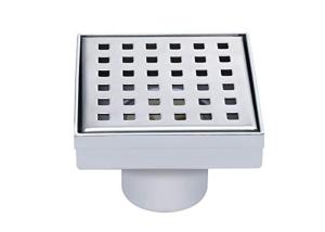 Wholesale Anti Mosquito Square Floor Drain Cover , Deodorization Shower Drain Grate from china suppliers
