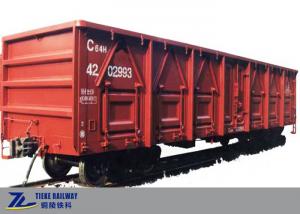 China 61t Load Open Top Wagon Train Car 80 Km/H For General Goods on sale
