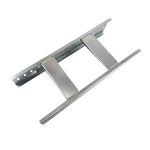 Wholesale Galvanized Steel Cable Ladder Tray Custom Silver Finish Cable Tray For Organization from china suppliers