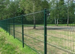 Wholesale OEM 3D Curved Powder Coated Steel 3D Triangle Fence Panel 2*2.5m 4.0mm from china suppliers