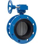 Integral Gluing Flange Butterfly Valve Corrosion Resistance Long Working Life