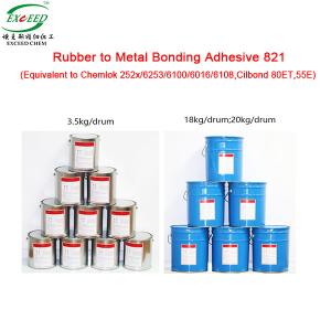 China 821 Rubber To Metal Bonding Glue Alternative For Chemlok 252x Cilbond 80ET 55E on sale