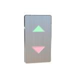 Acrylic Faceplate Lift Hall Lantern Elevator Spare Parts For Shopping Mall