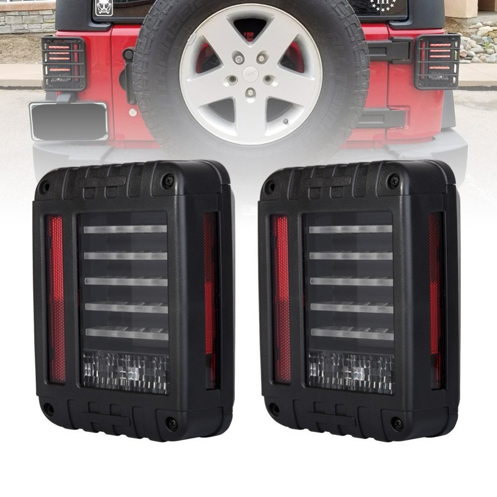 6000K LED Tail Lights For 2008 - 2015 Wrangler / DC12V Led Traffic Lights