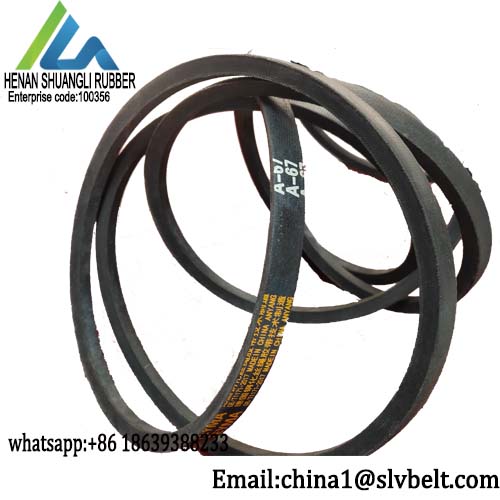 General Mechanical Transmission V Belt Wrapped Trapezoid Type A Length 100''-110''