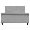 Buy cheap Upholstered chesterfield bed frame king size Sleigh With Buttons from wholesalers