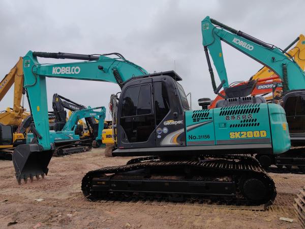 Used Kobelco SK200-8 Excavator Japan Made Hydraulic Crawler Excellent Condition